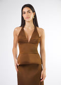 Malibu Top - Brown