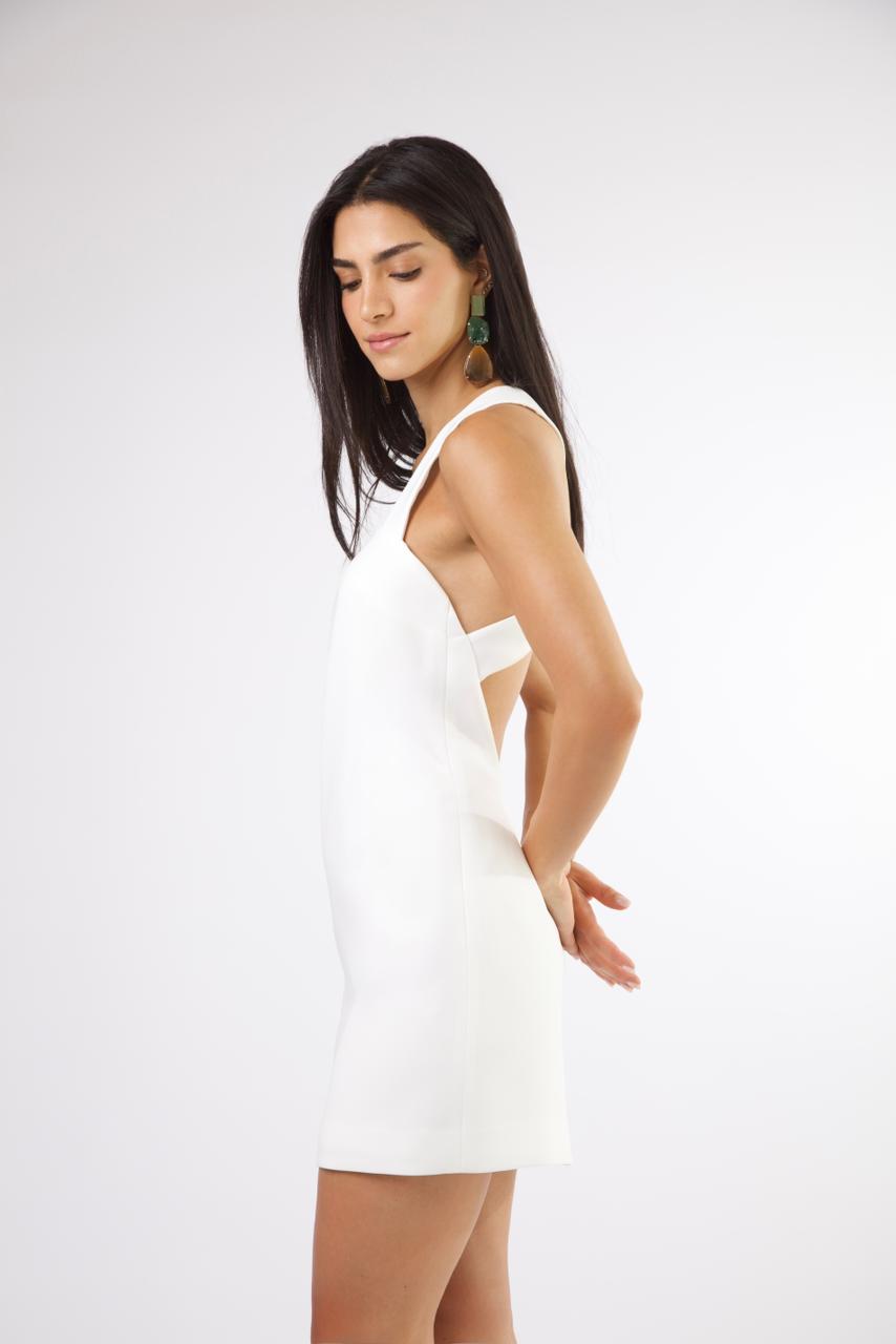 Riviera Dress - White